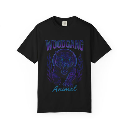 Woodgang Neon Streetwear T-Shirt — Tokyo Urban Aesthetic