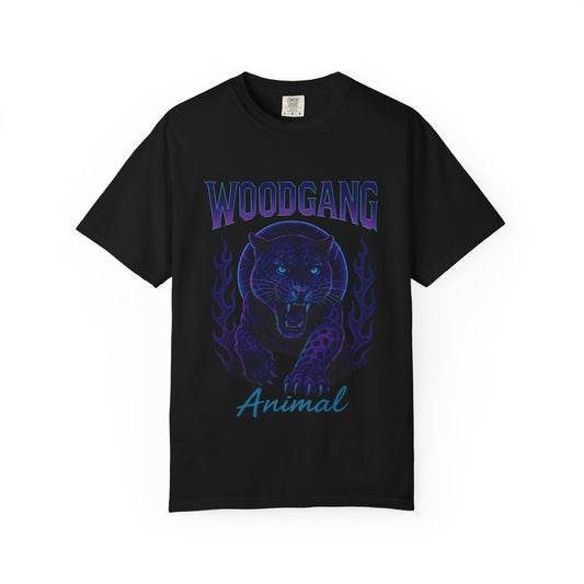 Woodgang Neon Streetwear T-Shirt — Tokyo Urban Aesthetic