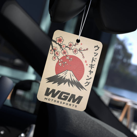 WGM Motorsports Japanese Sakura Mount Fuji Car Air Freshener