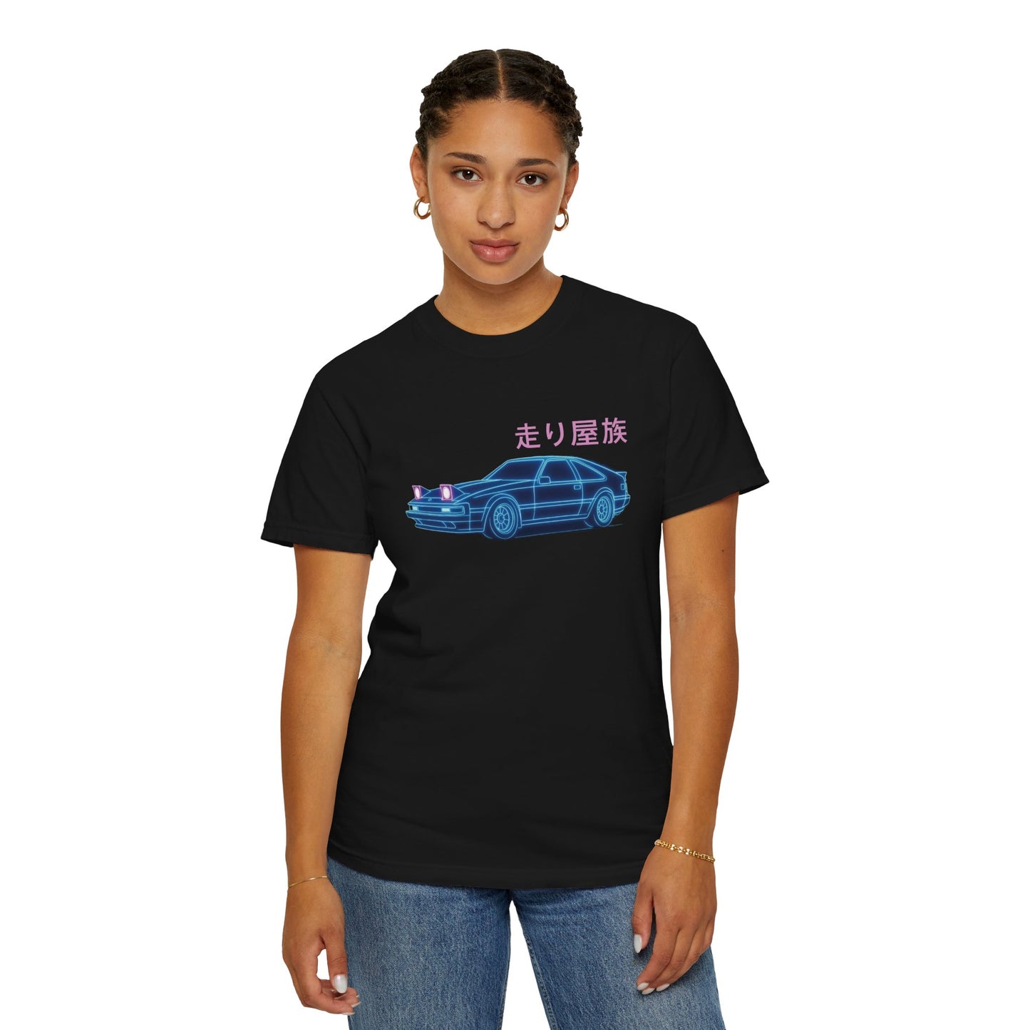 Retro Neon Celica Supra T‑Shirt