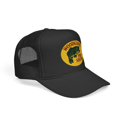 Woodgang Pro Shops Trucker Cap — Vintage Bass Fishing Mesh Hat