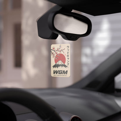 WGM Motorsports Japanese Sakura Mount Fuji Car Air Freshener