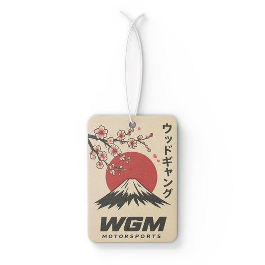 WGM Motorsports Japanese Sakura Mount Fuji Car Air Freshener
